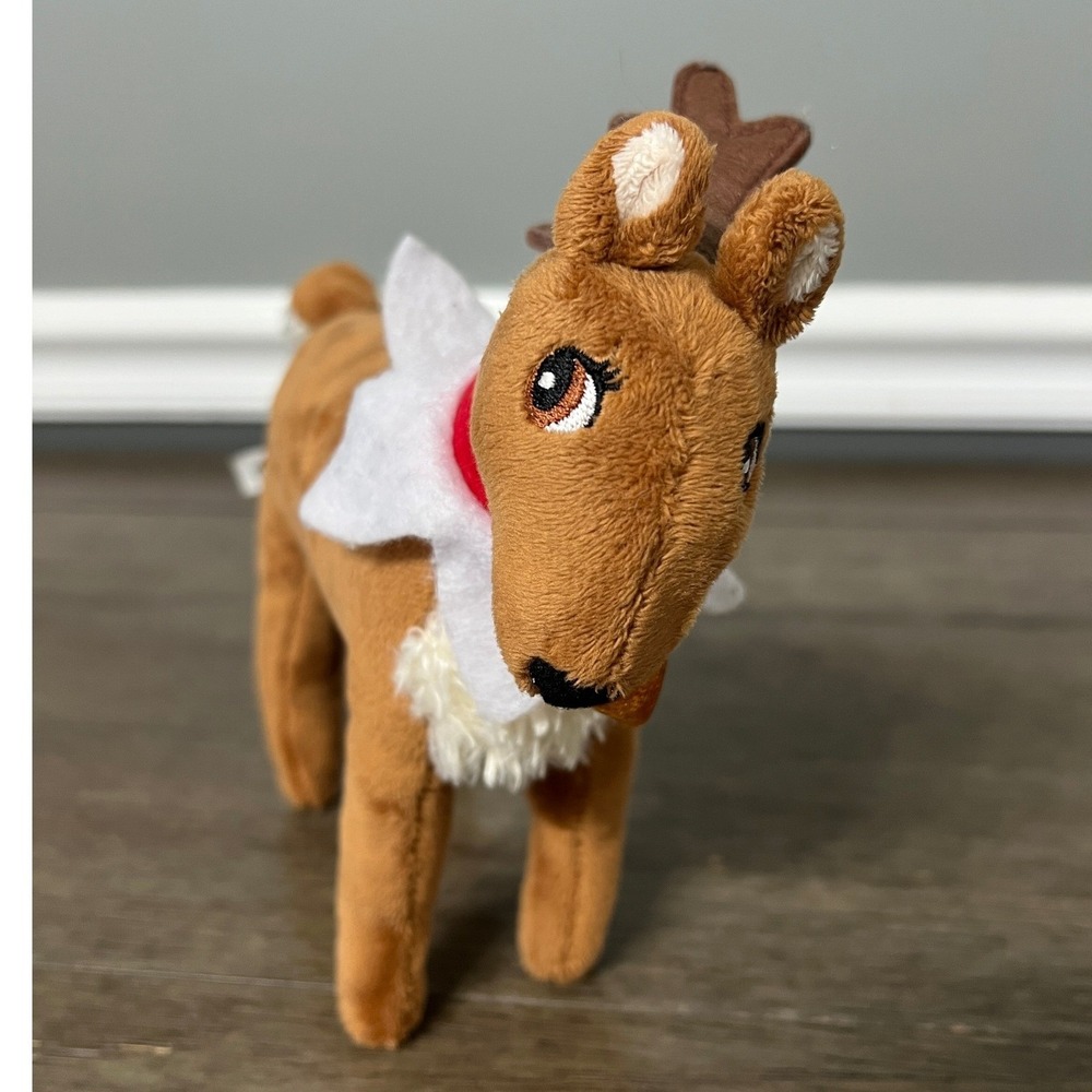 Elf Pets Reindeer Plush The Lumistella Company Christmas Holiday Stuffed Toy